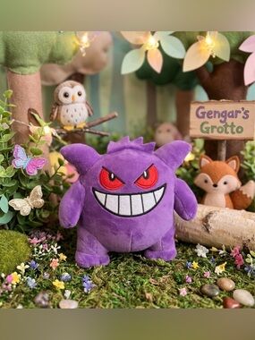 Adorable Gengar Plush Pokemon Stuffed Toy New!